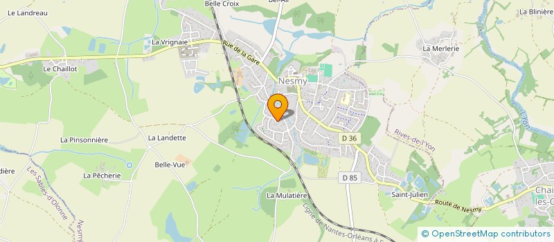 localisation de l'entreprise MOUSSION IMMOBILIER  NESMY