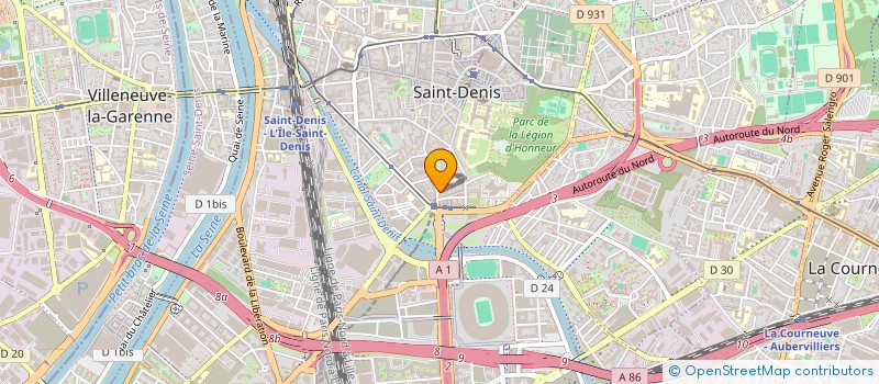 localisation de l'entreprise MOUSSO à SAINT-DENIS