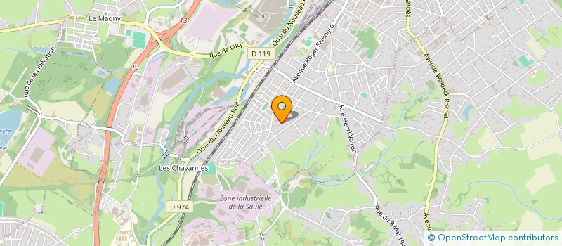 localisation de l'entreprise MOUSSOUNI IMMO à MONTCEAU-LES-MINES