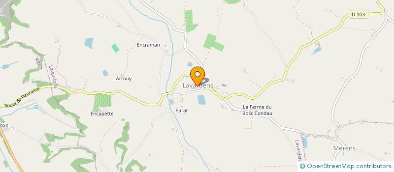 localisation de l'entreprise MOUSSUS-PETO-HUM à JEGUN
