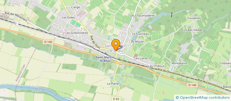 localisation de l'entreprise MOUSTACHE  MONTLOUIS-SUR-LOIRE