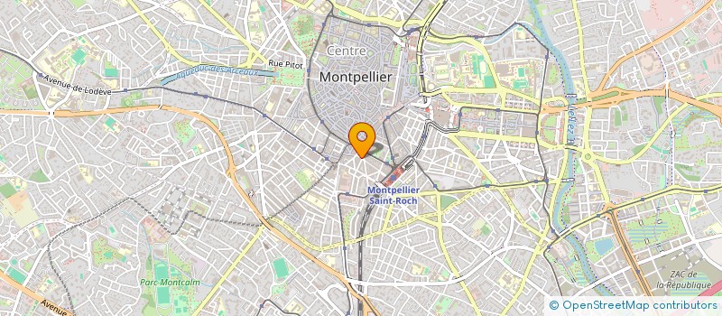 localisation de l'entreprise MOUSTACHE ET BIGOUDI à MONTPELLIER