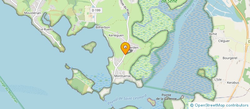 localisation de l'entreprise MOUSTERIAN PLAGE à SENE