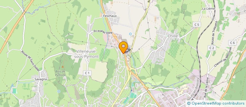 localisation de l'entreprise MOUSTIC' MOTOS à LONS-LE-SAUNIER