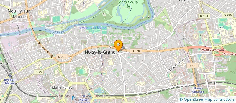 localisation de l'entreprise MOUSTICO STUDIO à NOISY-LE-GRAND