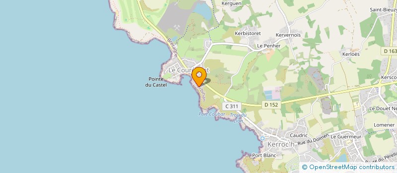 localisation de l'entreprise MOUSTIQUE à PLOEMEUR