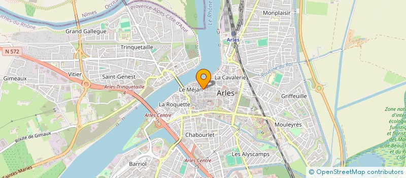 localisation de l'entreprise MOUSTIQUE à ARLES