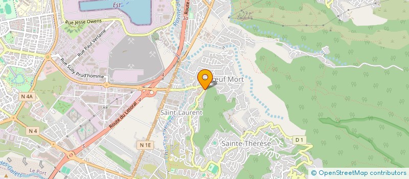 localisation de l'entreprise MOUSTO à LA POSSESSION