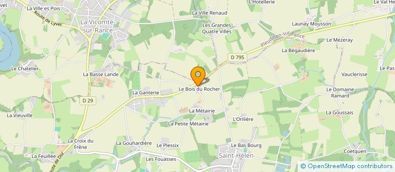 localisation de l'entreprise MOUT ECO-PAGNIE à SAINT-HELEN