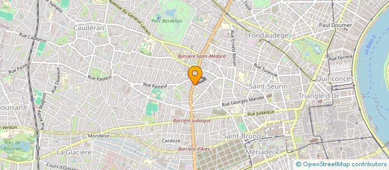 localisation de l'entreprise MOUT'IMMO  BORDEAUX