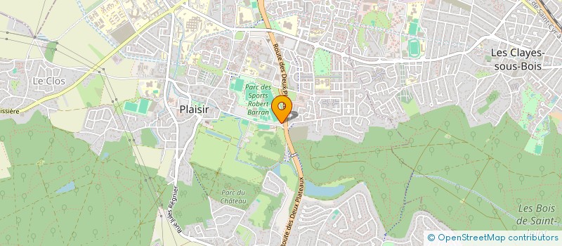 localisation de l'entreprise MOUTAI  PLAISIR