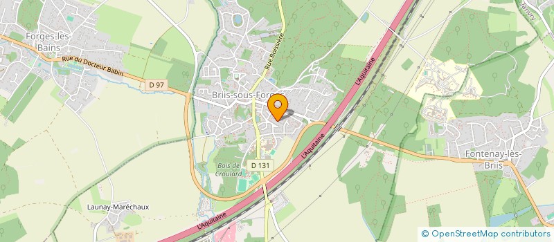 localisation de l'entreprise MOUTARS-CLUB MOTOCROSS à BRIIS-SOUS-FORGES