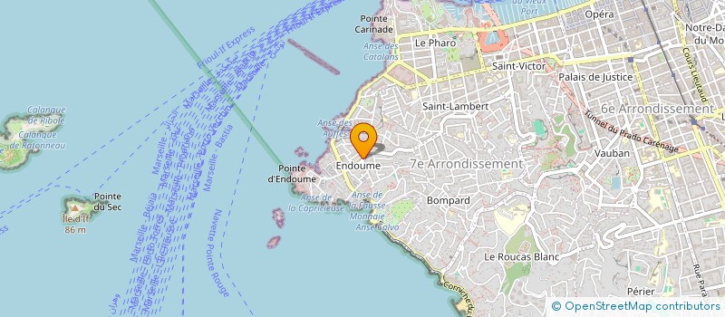localisation de l'entreprise MOUTCHOU à MARSEILLE