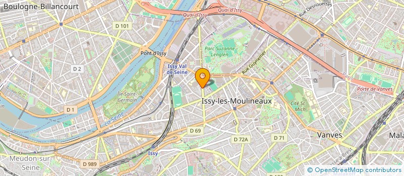 localisation de l'entreprise MOUTON & CO à ISSY-LES-MOULINEAUX