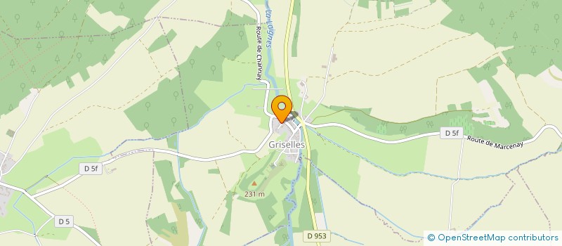 localisation de l'entreprise MOUTON ET JARDIN  GRISELLES