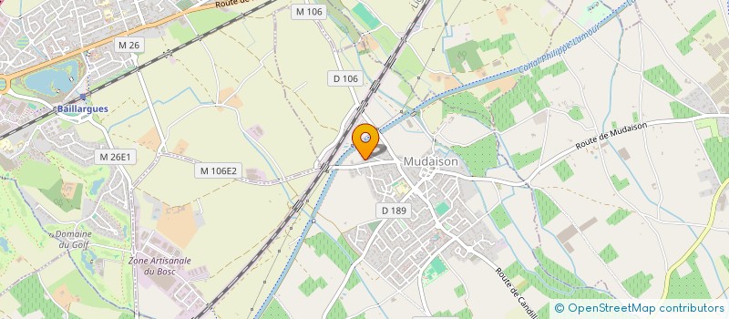 localisation de l'entreprise MOUTON HABITAT à MUDAISON