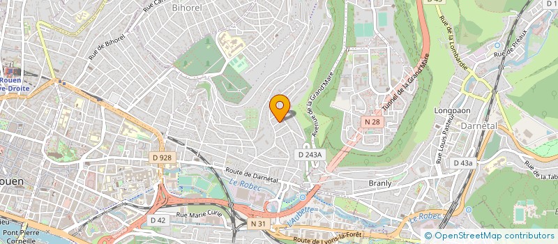 localisation de l'entreprise MOUTON NOIR RECORDS à ROUEN