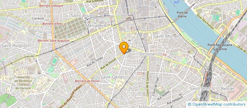 localisation de l'entreprise MOUTON S.A.S.  BORDEAUX