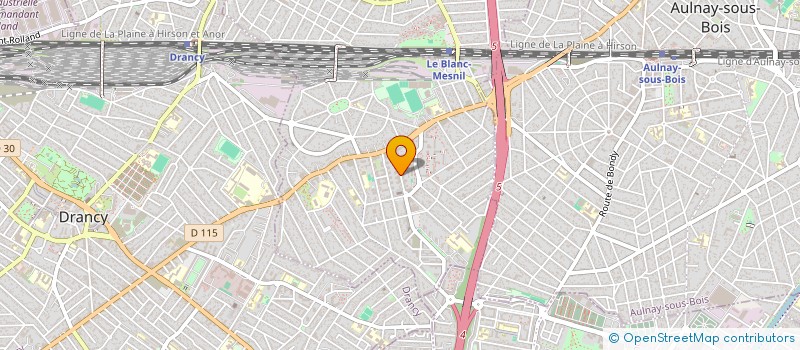 localisation de l'entreprise MOUTOUSSAMY GA à LE BLANC-MESNIL