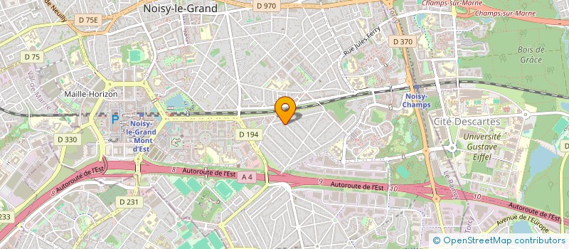 localisation de l'entreprise MOUTROUSTAL  NOISY-LE-GRAND