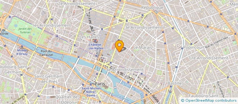 localisation de l'entreprise MOUTTE INTERNATIONAL à PARIS