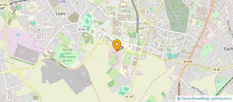 localisation de l'entreprise MOUTY INDIVISION  LOOS