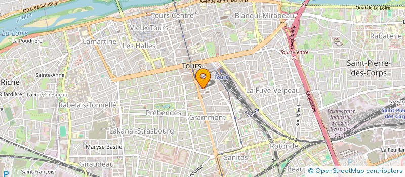 localisation de l'entreprise MOUV  TOURS