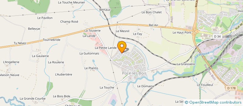 localisation de l'entreprise MOUV'A CORPS  VITRE