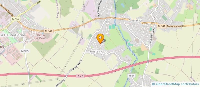 localisation de l'entreprise MOUV'ANSTAING  ANSTAING