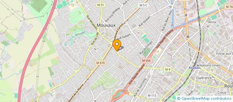 localisation de l'entreprise MOUV AUTO à MOUVAUX