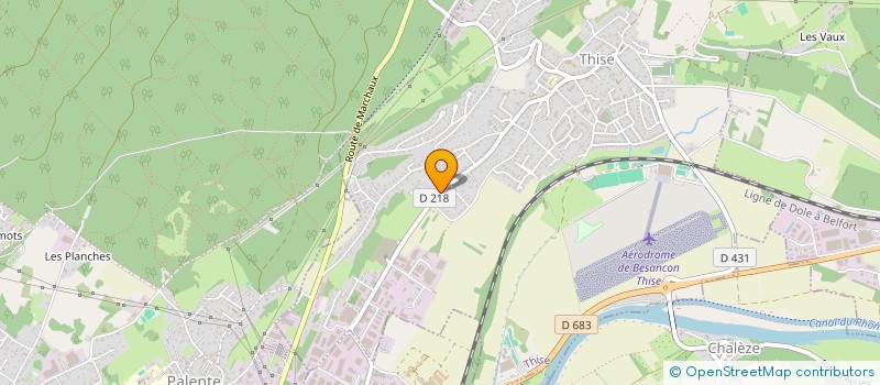 localisation de l'entreprise MOUV CAR  THISE