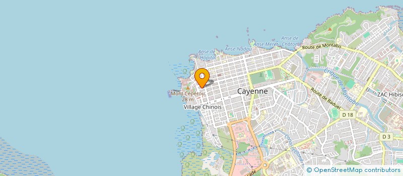 localisation de l'entreprise MOUV DECOLONIS EMANCIP SOC à CAYENNE