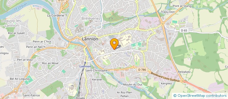 localisation de l'entreprise MOUV'ELLES  LANNION