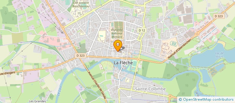 localisation de l'entreprise MOUV'EMPLOI LA FLECHE à LA FLECHE