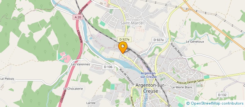 localisation de l'entreprise MOUV'HAUT PROTECT à ARGENTON-SUR-CREUSE