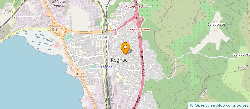 localisation de l'entreprise MOUV'IN OP  ROGNAC