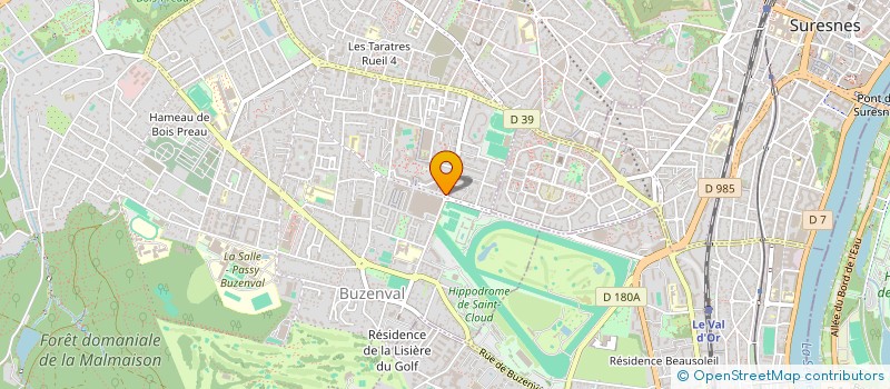 localisation de l'entreprise MOUV-INSER92 à RUEIL-MALMAISON