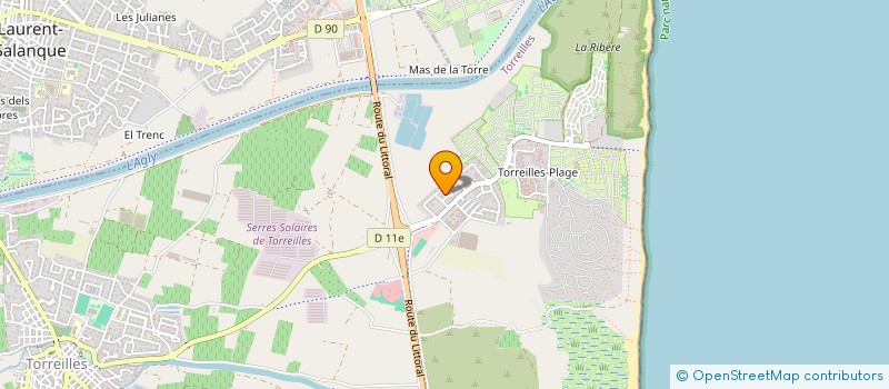 localisation de l'entreprise MOUV INVEST  TORREILLES