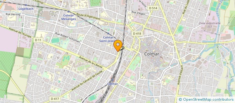 localisation de l'entreprise MOUV' MOUNTAIN  COLMAR