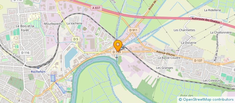 localisation de l'entreprise MOUV'N DANCE EVENEMENTIEL  TONNAY-CHARENTE