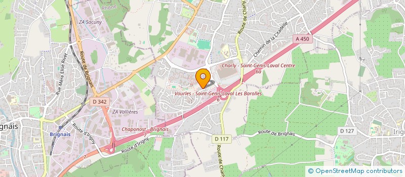 localisation de l'entreprise MOUV N'FIT à SAINT-GENIS-LAVAL