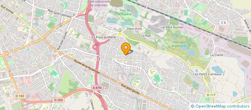 localisation de l'entreprise MOUV'N FORM  TRELAZE