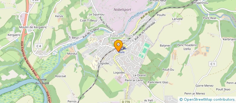 localisation de l'entreprise MOUV'TEAM  PONT-DE-BUIS-LES-QUIMERCH