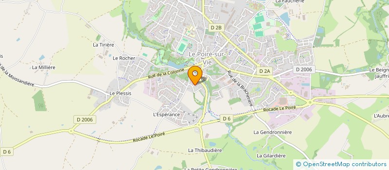 localisation de l'entreprise MOUVANCE à LE POIRE-SUR-VIE