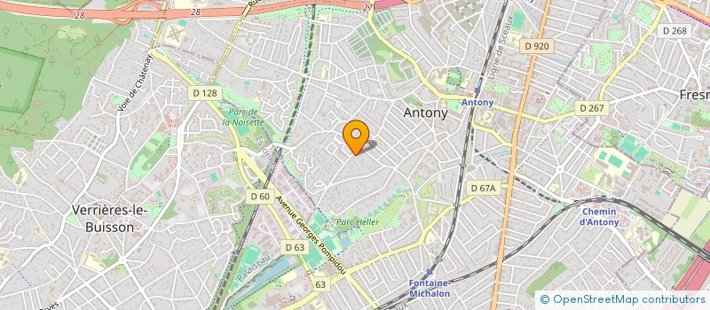 localisation de l'entreprise MOUVANCE IMAGE à ANTONY
