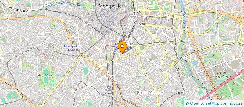 localisation de l'entreprise MOUVANCES à MONTPELLIER