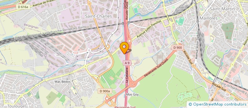 localisation de l'entreprise MOUVBOX à PERPIGNAN