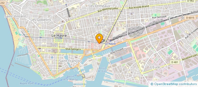localisation de l'entreprise MOUVE AIDE REINS CHOME HAVRE ESTUA REV.. à LE HAVRE