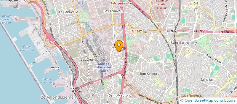 localisation de l'entreprise MOUVE CONCEPT à MARSEILLE