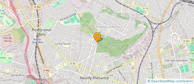 localisation de l'entreprise MOUVE ENTRAIDE TIERS MONDE COO à NEUILLY-PLAISANCE